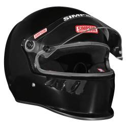 Simpson Safety - Simpson Safety 9950032 Vudo SA2025 Large Racing Helmet Gloss Black - Image 4
