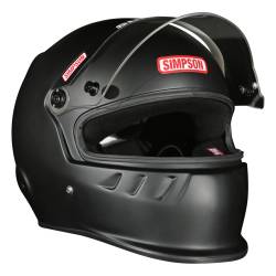 Simpson Safety - Simpson Safety 9950038 Vudo SA2025 Large Racing Helmet Matte Black - Image 4