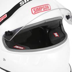 Simpson Safety - Simpson Safety 9950041 Vudo SA2025 X-Large Racing Helmet Gloss White - Image 5