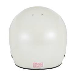 Simpson Safety - Simpson Safety 995004P Vudo SA2025 X-Large Racing Helmet Pearl White - Image 7