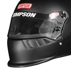 Simpson Safety - Simpson Safety 9950028 Vudo SA2025 Medium Racing Helmet Matte Black - Image 8