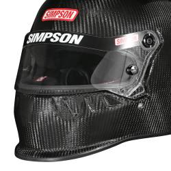Simpson Safety - Simpson Safety 995002C Vudo SA2025 Medium Racing Helmet Carbon Fiber - Image 8