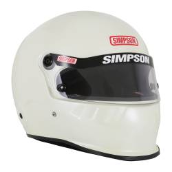 Simpson Safety - Simpson Safety 995002P Vudo SA2025 Medium Racing Helmet Pearl White - Image 3