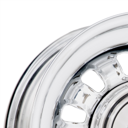 Wheel Vintiques - Wheel Vintiques 53-5712044A BS Chrome 5x4.5 4.25" for Ford GT Rallye 15x7 - Image 2