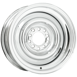 Wheel Vintiques - Wheel Vintiques Smoothie 15x11 5x4.5/4.75 4.5" BS Chrome 10-5012042A - Image 1