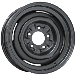 Wheel Vintiques - Wheel Vintiques OE Corvette 15x5 5x4.75 3.25" BS Satin Black 65-5534034A - Image 1