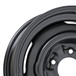 Wheel Vintiques - Wheel Vintiques OE Corvette 15x5 5x4.75 3.25" BS Satin Black 65-5534034A - Image 2