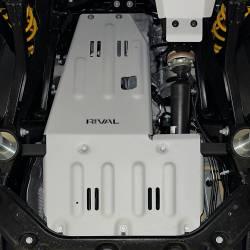 Rival - Rival 2333.4501.1.6 Aluminum Engine Transmission Catalytic Converter Skid Plate - Image 2