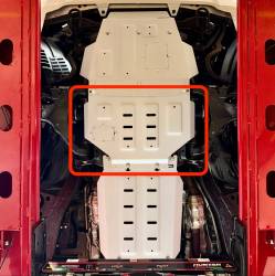 Rival - Rival 2333.5714.2.6 Alum. Transmission Skid Plate for 07-21 Land Cruiser/LX570 - Image 2
