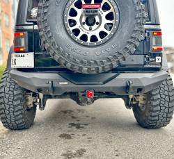 Rival - Rival 2D.2709.2-NL Rear Aluminum Stubby Bumper - Image 2