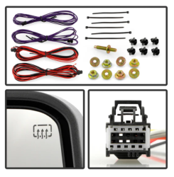Spyder Auto - Spyder Auto 9960871 Power Heated LED Signal for 07-13 Chevy/GMC 1500/2500HD/3500 - Image 5