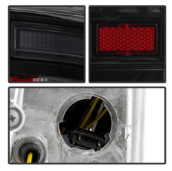 Spyder Auto - Spyder Auto 9055577 Black LED Light Bar Taillights 94-04 S10/Sonoma/Hombre/S15 - Image 9