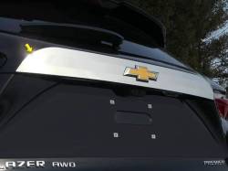 Quality Automotive Accessories - QAA LB59140 1Pc Stainless Steel Rear License Trim for Chevrolet Blazer - Image 1