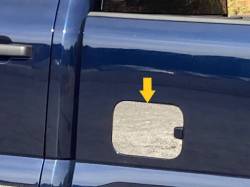 Quality Automotive Accessories - QAA GC63320 1Pc Stainless Gas Cap Door Trim for 2023-2025 Ford Super Duty - Image 2