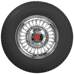 Coker - Coker 74447 700-19 Firestone Black Balloon - Image 2