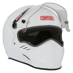 Simpson Safety - Simpson Safety 9290001 Kingsnake SA2025 X-Small Racing Helmet Gloss White - Image 4