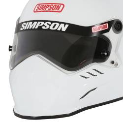 Simpson Safety - Simpson Safety 9290001 Kingsnake SA2025 X-Small Racing Helmet Gloss White - Image 8