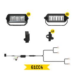ARC Lighting - ARC Lighting 61CC4 TM Grille Kit 22-25 Chevy Silverado 1500 LT/LTZ/RST - Image 1