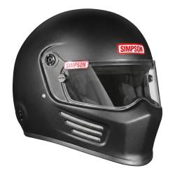 Simpson Safety - Simpson Safety 9200028 Bandit SA2025 Medium Racing Helmet-Matte Black - Image 3