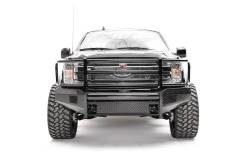 Fab Fours - Fab Fours K20482-1 Black Steel Series Bumper Front Lower Vertical Guard Plate - Image 1