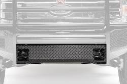 Fab Fours - Fab Fours K20482-1 Black Steel Series Bumper Front Lower Vertical Guard Plate - Image 2