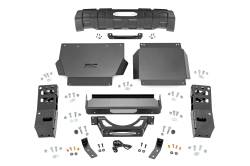 Rough Country Suspension Systems - Rough Country 10748 Front Hidden Winch Mount Kit for 24-26 Toyota Tacoma 4WD - Image 1