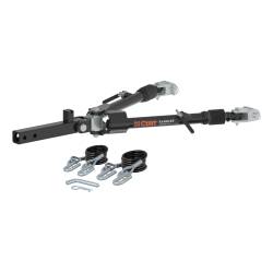 CURT - CURT 70015 Rambler Steel RV Tow Bar 7500-lb Capacity 2" Shank - Image 1