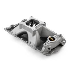 Speedmaster - Speedmaster 1-147-013 HiRise Intake Manifold Satin for 57-95 Chevy SBC - Image 2