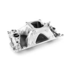 Speedmaster - Speedmaster 1-147-035 HiRise Vortec Intake Manifold Mach Pol for Chevy SBC - Image 1