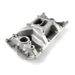 Speedmaster - Speedmaster 1-147-010 MidRise Air Vortec Intake Manifold Satin for Chevy SBC - Image 1