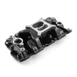 Speedmaster - Speedmaster 1-147-009 MidRise Air Intake Manifold Blk for 57-95 Chevy SBC - Image 1