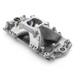 Speedmaster - Speedmaster 1-147-083 HiRise Inj Ports Intake Manifold Mach Pol for 57-95 SBC - Image 2