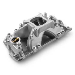 Speedmaster - Speedmaster 1-147-083 HiRise Inj Ports Intake Manifold Mach Pol for 57-95 SBC - Image 1