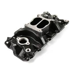Speedmaster - Speedmaster 1-147-003 LowRise Non EGR Intake Manifold Blk for 57-95 Chevy SBC - Image 1