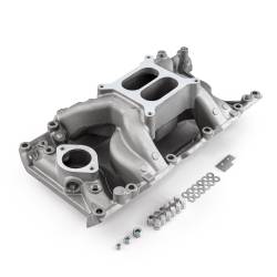 Speedmaster - Speedmaster 1-147-028 MidRise Air Intake Manifold Satin for Mopar SB 318 340 360 - Image 1