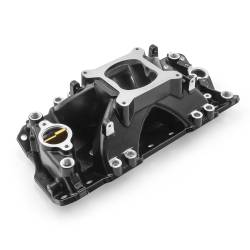 Speedmaster - Speedmaster 1-147-084 HiRise EFI Inj Ports Intake Manifold Blk for 57-95 SBC - Image 1