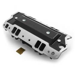 Speedmaster - Speedmaster 1-147-084 HiRise EFI Inj Ports Intake Manifold Blk for 57-95 SBC - Image 2