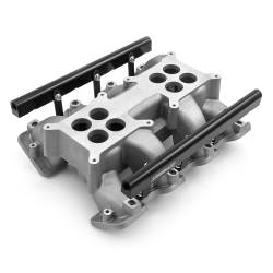Speedmaster - Speedmaster 1-148-053-01 2x4-Barrel Dual Plane Intake Manifold Satin for Chev/GM - Image 1