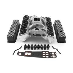Speedmaster - Speedmaster 1-435-003 Angle Cylinder Head Top End Combo Kit for Chevy SBC 350 - Image 1