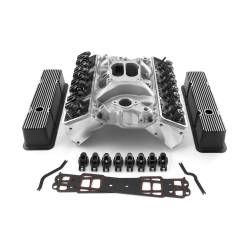 Speedmaster - Speedmaster 1-435-001 Chevy SBC Cylinder Head Top End Engine Combo Kit - Image 1