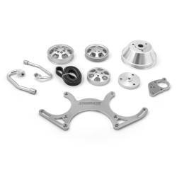 Speedmaster - Speedmaster 1-673-001-02 Serpentine Belt Drive System Kit for Chevy SBC 350 - Image 2