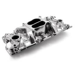 Speedmaster - Speedmaster PCE147.1001 Holeshot Non EGR Intake Manifold Pol for 57-95 Chevy SBC - Image 1
