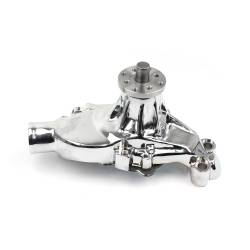 Speedmaster - Speedmaster PCE195.1083.03 Chevy SBC 350 HV Alum Short Pump w/Heater Port Chrome - Image 2