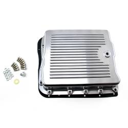 Speedmaster - Speedmaster PCE221.1006 700R4 Finned Alum Trans Pan Polished w/Bolts Gasket - Image 1