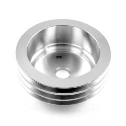 Speedmaster - Speedmaster PCE239.1006 Chevy SBC 350 SWP 3 Groove Crank Pulley - Image 1