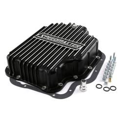 Speedmaster - Speedmaster PCE221.1021 Turbo 400 Alum High Volume Trans Pan Black Finned - Image 1