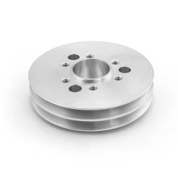 Speedmaster - Speedmaster PCE239.1022 Chevy SBC 350 2V Supercharger 2 Groove Accessory Pulley - Image 2