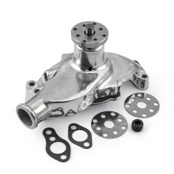 Speedmaster - Speedmaster PCE195.1001.02 Chevy SBC 350 HV Alum Short Water Pump Polished - Image 1