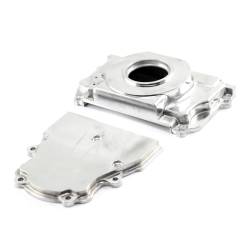Speedmaster - Speedmaster PCE265.1036 Chevy LS1 LS6 Polished 2Pc Timing Cover w/o Cam Sensor - Image 1