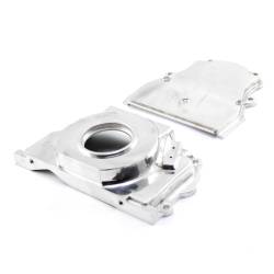 Speedmaster - Speedmaster PCE265.1036 Chevy LS1 LS6 Polished 2Pc Timing Cover w/o Cam Sensor - Image 2